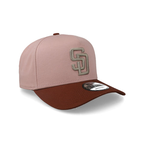 Gorra New Era 9Forty MLB Padres Mocha Mousse Ajustable