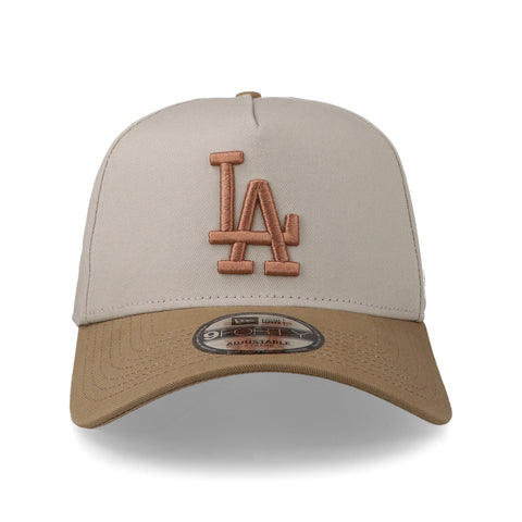 Gorra New Era 9Forty MLB Dodgers Mocha Mousse Ajustable