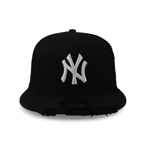 Gorra New Era 59FIFTY MLB Yankees Damaged Twill Negro Intl