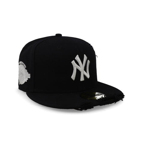 Gorra New Era 59FIFTY MLB Yankees Damaged Twill Negro Intl