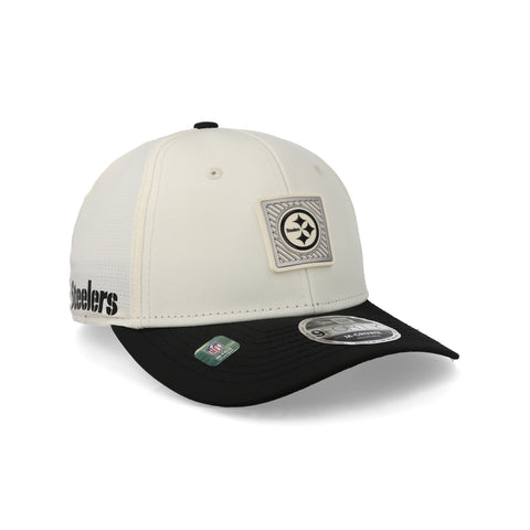 Gorra New Era 9Forty A-Frame NFL Steelers Training Unitalla
