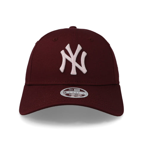 Gorra New Era 9Forty MLB Yankees Metallic Logo Rosa Unitalla