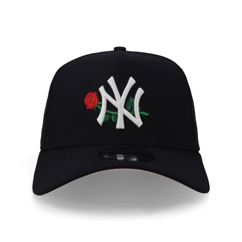 Gorra New Era 9Forty MLB Yankees Azul Marino Rosa Unitalla