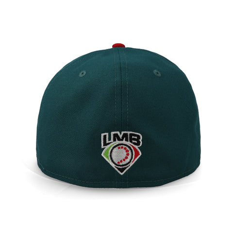 Gorra New Era 59Fifty LMB Diablos Alterna Verde Cerrada