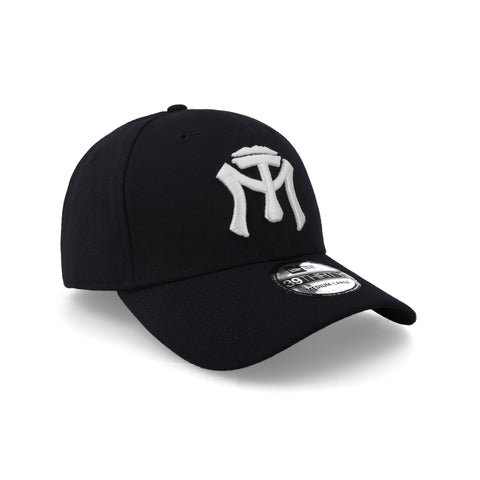 Gorra New Era 39Thirty LMB Sultanes Local Azul Cerrada