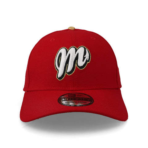 Gorra New Era 39Thirty LMB Diablos Local Roja Cerrada