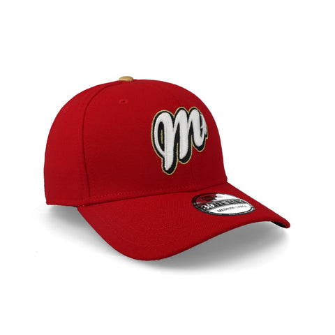 Gorra New Era 39Thirty LMB Diablos Local Roja Cerrada