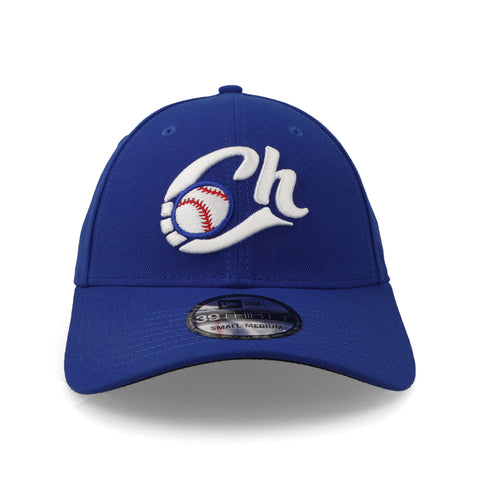 Gorra New Era 39Thirty LMB Charros Local Azul Cerrada