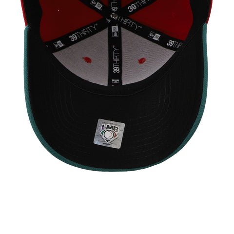 Gorra New Era 39Thirty LMB Diablos Visitante Roja Cerrada