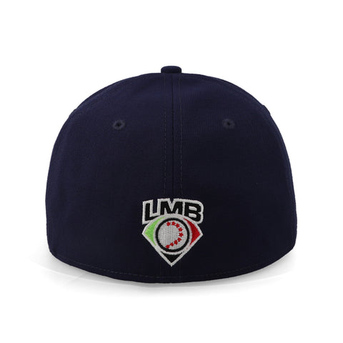 Gorra New Era 39Thirty LMB Charros Alterna Azul Cerrada
