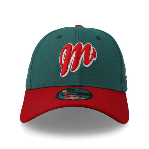 Gorra New Era 39Thirty LMB Diablos Alterna Verde Cerrada