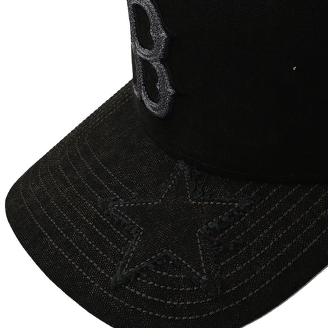 Gorra New Era 9Forty Red Sox Star Visor Negra Unitalla