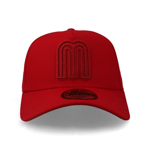 Gorra New Era 9Forty México Iconic M Escarlata Unitalla