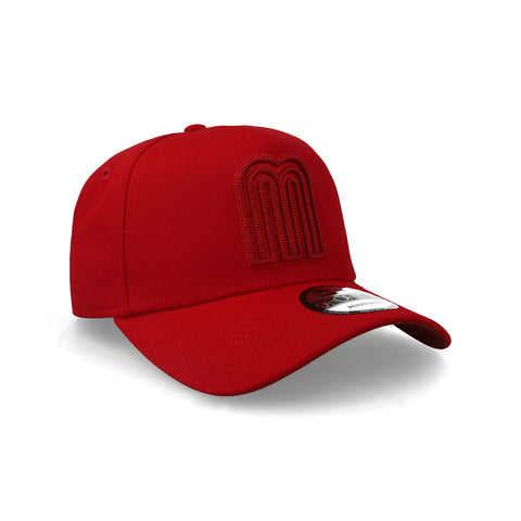 Gorra New Era 9Forty México Iconic M Escarlata Unitalla