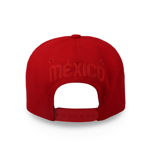 Gorra New Era 9Forty México Iconic M Escarlata Unitalla