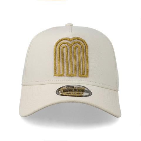 Gorra New Era 9Forty México Iconic M Blanca Unitalla