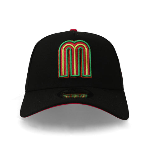 Gorra New Era 9Forty México Iconic M Rosa Unitalla