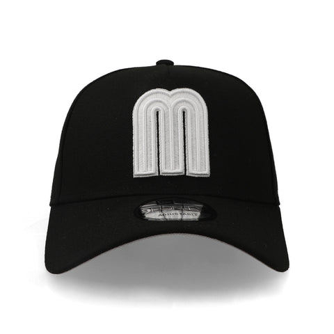 Gorra New Era 9Forty México Iconic M Negra Unitalla