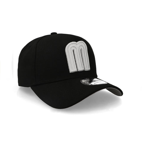 Gorra New Era 9Forty México Iconic M Negra Unitalla