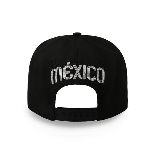 Gorra New Era 9Forty México Iconic M Negra Unitalla