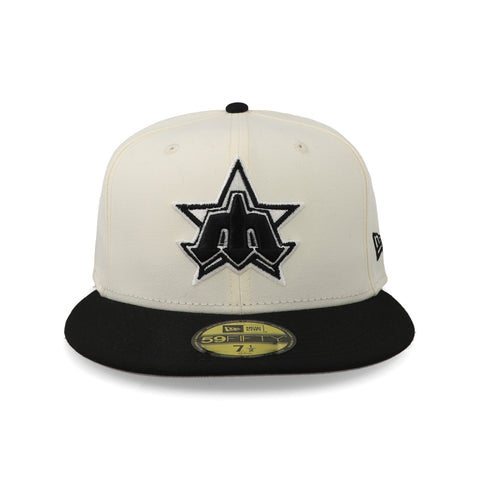 Gorra New Era 59Fifty MLB Mariners Crema Negro