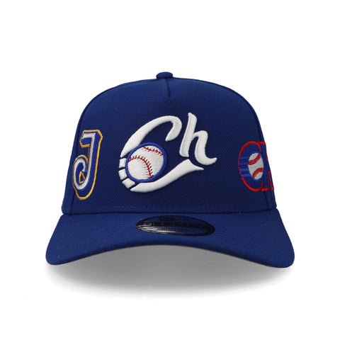 Gorra New Era 9Forty LMB Charros Patchwork Unitalla