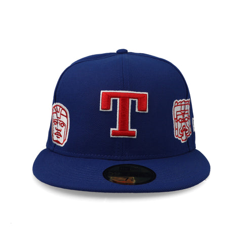 Gorra New Era 59Fifty LMB Olmecas Patchwork Cerrada