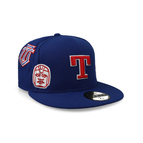 Gorra New Era 59Fifty LMB Olmecas Patchwork Cerrada