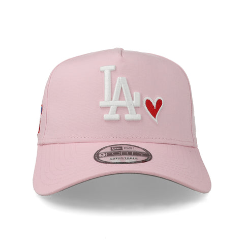 Gorra New Era 9Forty MLB Dodgers Rosa Unitalla