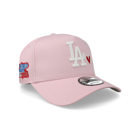 Gorra New Era 9Forty MLB Dodgers Rosa Unitalla