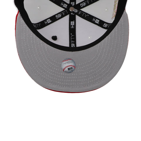 Gorra New Era 59Fifty MLB Dodgers Chrome Walnut Cerrada