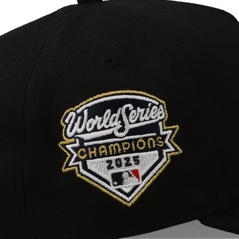 Gorra New Era 9Forty A-Frame MLB Dodgers WS25 Negra Unitalla