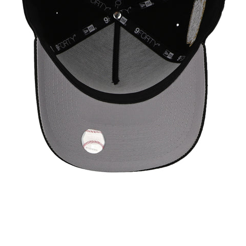 Gorra New Era 9Forty A-Frame MLB Dodgers WS25 Negra Unitalla
