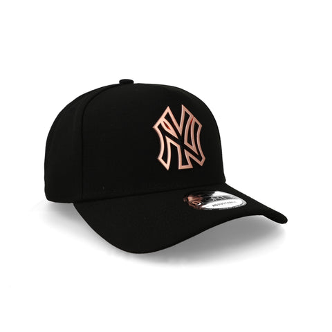 Gorra New Era 9Forty A-Frame MLB Yankees Metal Badge Negra