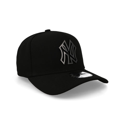 Gorra New Era 9Forty A-Frame MLB Yankees Metal Full Negra