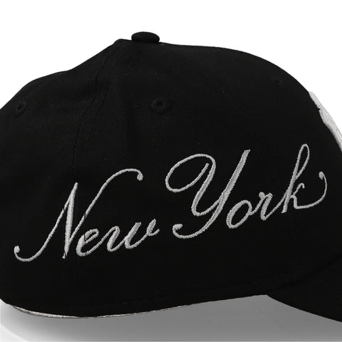 Gorra New Era 9Forty MLB Yankees Cross Panels Script