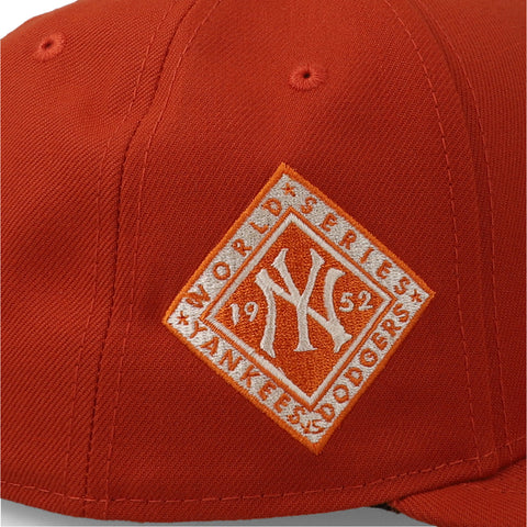 Gorra New Era 59Fifty MLB Yankees Fall Park Naranja Cerrada
