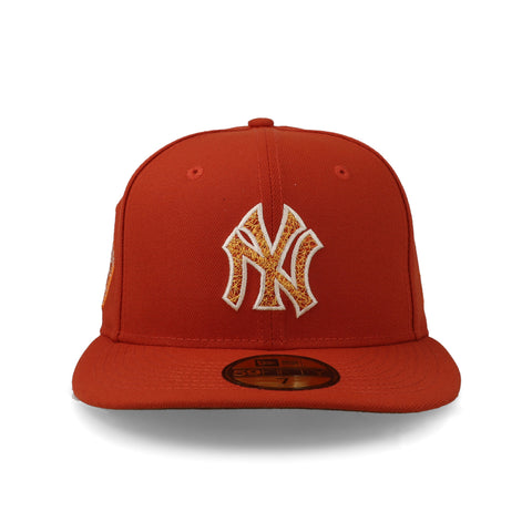 Gorra New Era 59Fifty MLB Yankees Fall Park Naranja Cerrada