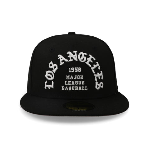 Gorra New Era 59Fifty MLB Dodgers Old English Cerrada