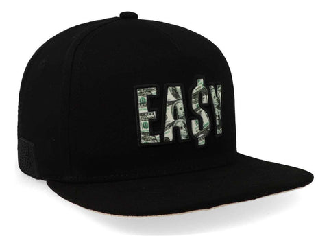 Gorra Cash Only Easy Negro Unitalla