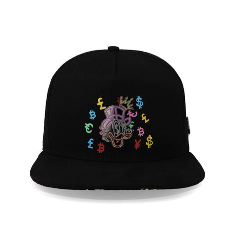 Gorra Cash Only Mac Pato Face Negro Unitalla