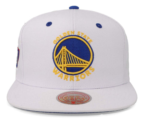 Gorra Mitchell & Ness Nba Golden State White Blanco Unitalla