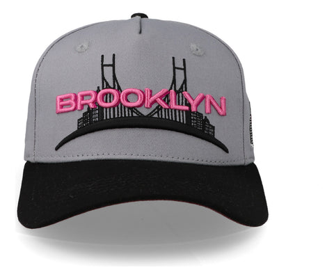 Gorra Overrated Broklyn Gris Unitalla