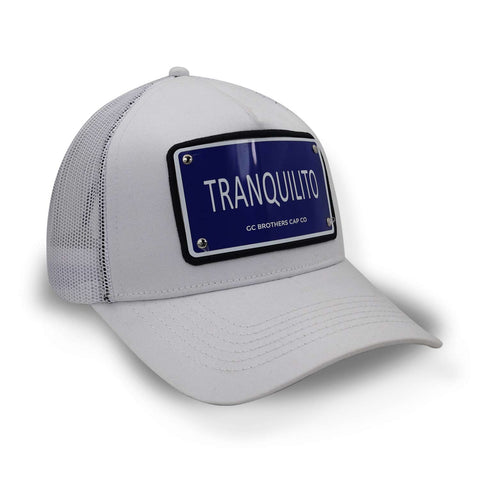 Gorra GC Brothers Tranquilito Trucker Blanco Unitalla