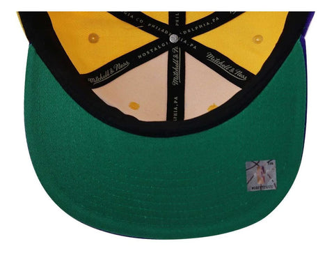 Gorra Mitchell & Ness Nba Sharktooth Lakers Multi Amarillo U