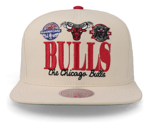 Gorra Mitchell & Ness NBA Bulls Reframe Retro Snapback Hwc