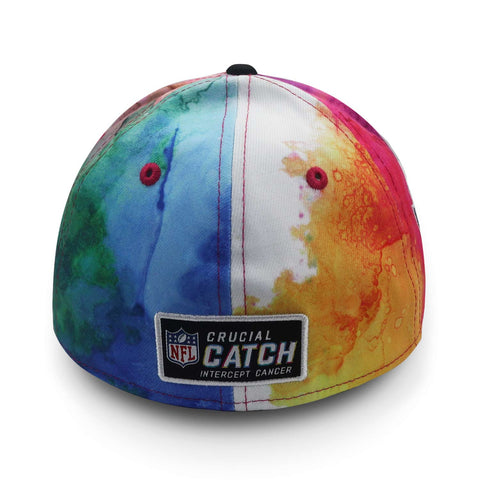 Gorra New Era 39Thirty NFL Patriots Crucial Catch 22 Rosa