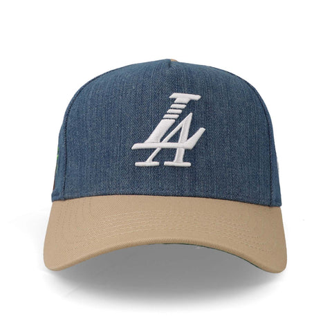 Gorra Reference Paradise Los Angeles Denim/Tan Ajustable