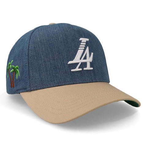 Gorra Reference Paradise Los Angeles Denim/Tan Ajustable