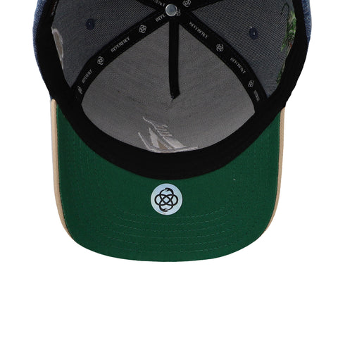 Gorra Reference Paradise Los Angeles Denim/Tan Ajustable